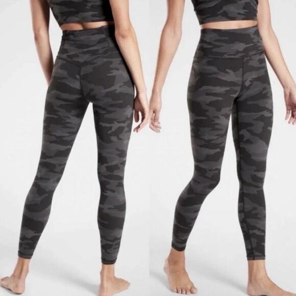 Athleta Camo Legging Pants Womens Small - Picture 1 of 7